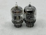 (2) JG-5670 Tubes Black Plates 3X Mica Angled Square Getters Test Strong. Fixed Price $39.99.
