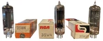 Lot Of Three 35W4 (rca/ge/lindal) Nos/nib Tested Good On Hickok 539B. Fixed Price $8.50.