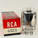 (1) Tested Rca 6GE5 Tube With Box Date Code Ca. Beam Power. Fixed Price $13.95.