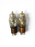 Jan CNU-807 VT-100A Vacuum Pair Qty 2 Military Radio Tubes Untested #154. Fixed Price $42.88.