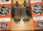 6JS6B Matched Pair Nib Ultra Strong Excellent Tested Nos Beam Power Tubes. Fixed Price $90.00.