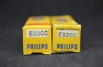 Philips E92CC Matched Pair "pinched Waist,foiled D-getter" 1957 Nos. Fixed Price $110.00.