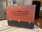 Rca Receiving Tubes For Black, White & Color Tv Repair Man Service Box 117. Fixed Price $140.00.