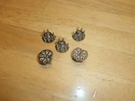 LOT/5 Waldom Wafer Tube Socket With Center Support PIN,PC372,NOS. Fixed Price $9.95.