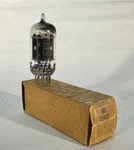Rca Jrc 12AX7 17MM Ribbed Gray Plate. "d" Getter. Double Mica. Tests New (m). Fixed Price $206.25.