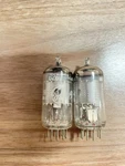 6267 EF86 Tube Pair. Gt. Britain. Matched. Mesh Screens Top Ring Getters.. Fixed Price $75.00.