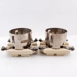 X 4-PIN Ef Johnson 123-206-200 Jumbo Ceramic Bayonet Socket. Nos. CB44. Fixed Price $133.33.