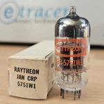 5751 Raytheon Jrp Mica Black Plate Audio Tube Nos (1963) *etracer #12A13. Fixed Price $189.99.