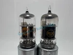 Rca 5814A Black Plate Military Spec Tubes Platinum Matched On AT1000 12AU7WA. Fixed Price $104.92.