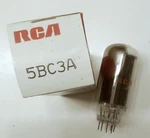 Rca 5BC3A Vacuum Tube New Old Stock (nos) Nib - Lowest $ Free Shipping. Fixed Price $14.95.