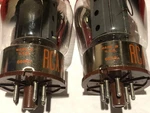 Rca / Tung-sol 6550 Vacuum Tubes New Old Stock Nib. Fixed Price $399.00.