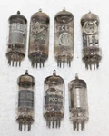 7- Vintage Used Type EF89 EABC80 FCL80 PCC88 DF96 EL95 Audio Tubes Test Vg. Fixed Price $99.99.