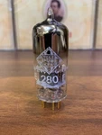 1 X E280F 7722 D3A Label Telefunken Tube Tripple Mica - Gold Pin Nos. Fixed Price $139.00.