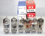 Lot Of New Old Stock Nib / 6J6A Mullard & Rca Tubes - All Tested. Fixed Price $11.99.