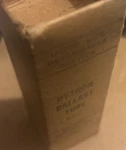 Hytron Ballast Tube L55C Antique Post War Tv/radio Voltage Current Regulator Nos. Fixed Price $12.99.