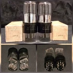 Sylvania 6SN7 Gt VT-231 Tube 1940S Tough Dog U.s. Army Signal Corp Matched Set. Fixed Price $196.65.