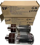 2 Tung-sol Jan CTL-6L6WGB Stereo Radio Power Amplifier Vacuum Tube Brown Base. Fixed Price $129.00.