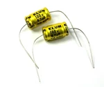 10PCS Elum Bi-polar Axial Audio Capacitors 4.7UF 100V, Np Bp, 10MM X16.7MM. Fixed Price $14.75.