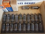 25 Vintage Rca Sylvania Mullard 12AU7 5963 Tubes -amplitrex Tested-. Fixed Price $80.00.