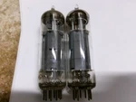 2 Amperex EL84/6BQ5 Vacuum Tubes. Fixed Price $75.00.