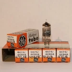 Ge 6CB6A 6676 Tubes Lot Of 5 Matched Date Codes Nos. Fixed Price $15.00.