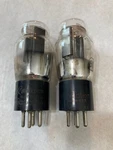 2 Radiotron And Cunningham 80 Vacuum Tubes, TV-7 Tested. Fixed Price $12.00.