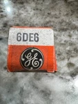 General Electric Electronic Tube 6DE6 Nos. Fixed Price $6.00.