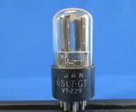 Rca Jan 6SL7GT Vacuum Tube VT-229 Gray Plate Foil Getter TV-7 Tested Nos. Fixed Price $24.50.