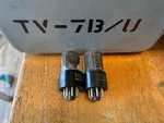 Rare Sylvania By 6SN7GTB Side Getter Glow Dome Tubes Matched Pair Strong Ones. Fixed Price $46.00.