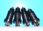 Ken-rad Radio Audio Metal Amplifier Vacuum 4 Tubes Valves Tested 6J7GT. Fixed Price $28.49.