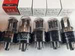5X Tube Lot 12SL7GT - Rca Sylvania Chs Ge Raytheon Tested & Guaranteed. Fixed Price $47.00.