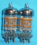 Two-amperex 7316 Premium Quality Made Holland Vintage Electronic Tubes. Fixed Price $345.00.