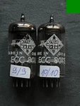 Balanced Pair ECC801S / 12AT7 ECC81 Telefunken 3 Mica - Nos NR1. Fixed Price $600.00.
