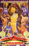 Los Angeles Lakers 2001 Nba Champions 22X34 Poster Kobe Bryant, Shaq Fox Fisher. Fixed Price $40.49.