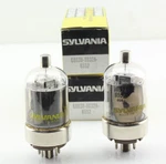 New Qty Sylvania 6883B 8032A 8552 Black Plates Matched Pair Nos Tubes Usa. Fixed Price $65.49.