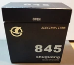 Pair Of Shuguang Electron Vacuum Tubes In Orig. Fitted Box, Unused ?, Estate. Fixed Price $195.00.