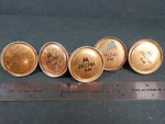 Motorola 2N174A Gold Plated! Germanium Transistors Qty 5 Nos But Corroded Pnp. Fixed Price $50.00.