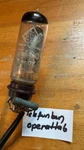 Telefunken EM80 Magic Eye Tube Diamond Logo Made In Germany - Tested. Fixed Price $45.00.