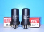 Nos Rca AA5 Radio Audio Metal Vacuum 2 Tubes Valves Amplifier Tested 6SA7GT. Fixed Price $10.99.