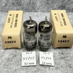 Nos Nib Ge Jg 12AY7 Tubes Dated 1958 Tested Over 100%. Fixed Price $109.65.