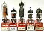 Untested Rca Mixed Size Vintage Electron Vacuum Tube Lot Of 5 With Boxes. Fixed Price $29.99.