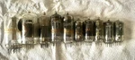 Lot Of Admiral Tubes (6AX3, 6EW7, 6BU8, Erbb, 6FQ7, 6DK6, 6GZ5, 6BZ6, 6GM6). Fixed Price $15.00.