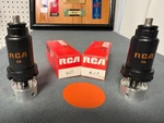 Matched Pair Of Rca / 6J7 Tubes - Nos Nib Same Date Codes Amplitrex Verified. Fixed Price $49.50.