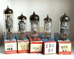 Mixed Lot Nos Tube Telefunken Rsd ECL113 ECF83 EF183 EBC91 EBC41. Fixed Price $17.44.