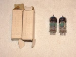 X JAN-6922 (6DJ8) Sylvania Tubes*very Strong Testing Pair*nos-nib*mil SPEC*#5. Fixed Price $75.00.