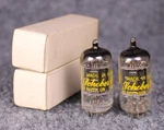 (2) Matched Nos Nib Raytheon 12AX7/ECC83 Long Black Plate Tubes Test Strong!. Fixed Price $199.99.