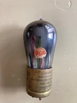Rca Radiotron Uv 201A Brass Tipped Globe Tube Eico 625 Tested Ex.. Fixed Price $23.99.