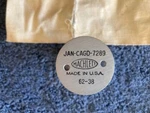 Machlett CAGD-7289 Transmitting Tube Unused Open Pack From 9/1962 Military. Fixed Price $55.00.