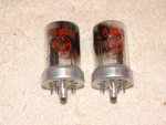 2 X V.R.137 10E/394 A-m Tubes #41. Fixed Price $30.00.