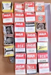 Lot Of Vintage Nos Rca, Sylvania, Zenith Radio Tubes Untested. Fixed Price $15.00.